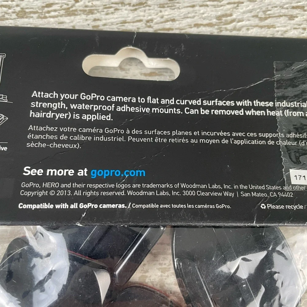 GoPro Curved and Flat Adhesive Mounts
